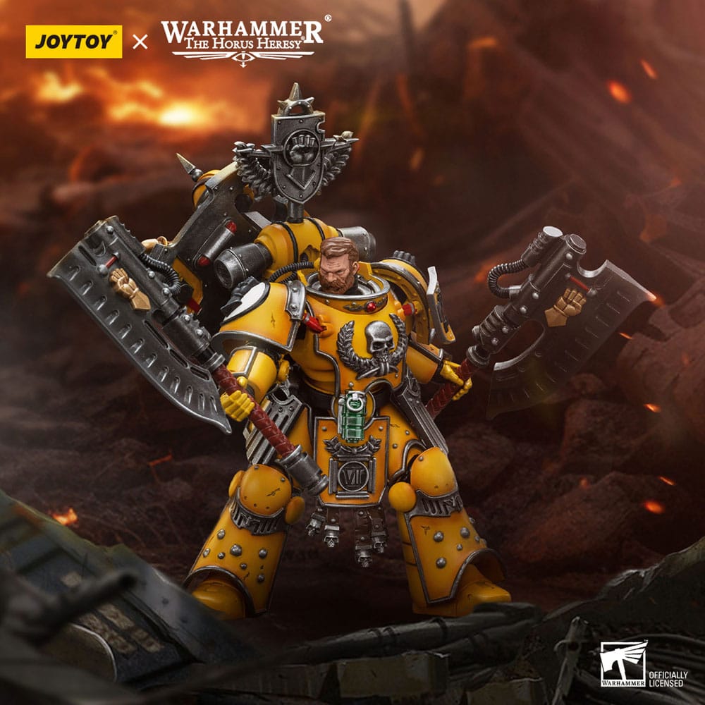 Warhammer Horus Heresy Action Şekil 1/18 İmparatorluk Yumrukları Fafnir Rann 12 cm