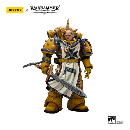 Warhammer Horus Heresy Action Şekil 1/18 İmparatorluk Yumrukları Sigismund, İmparatorluk Yumruklarının İlk Kaptanı 12 Cm