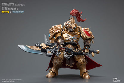 Warhammer 40K Action Şekil 1/18 Adeptus Custodes Guardian Spear ile Kaptan Kalkanı 12 Cm