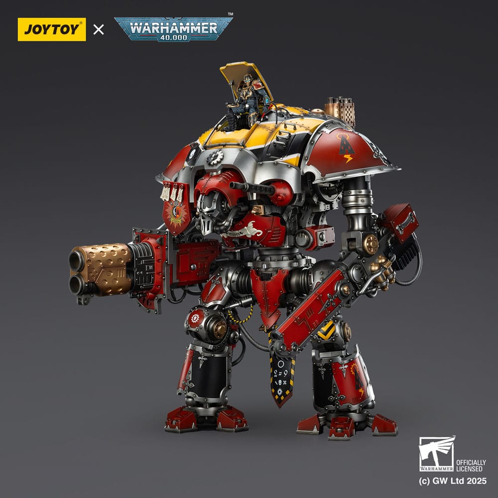 Warhammer 40,000 : Space Marine 2 Figurine Imperial Knights House Raven Knight Errant 56 cm