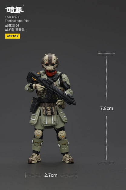 Battle For the Stars Actionfigur Fear XS-03 Taktisk typ-Pilot 12 cm
