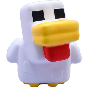 Minecraft mega squishme anti-stress figure 15 cm série 3 poulet 15 cm