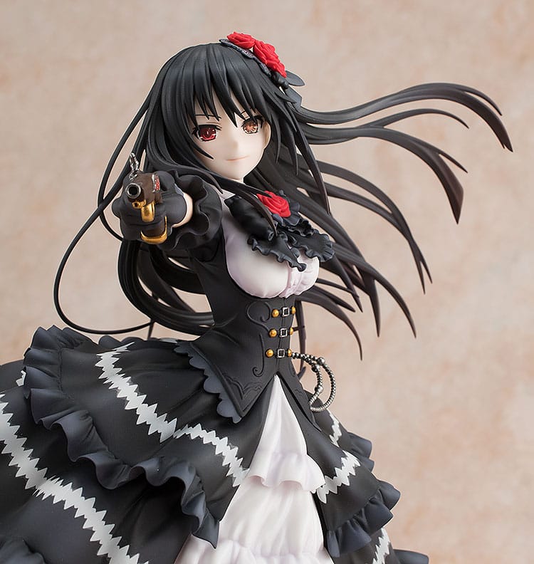 Estatua de Date A Live 1/7 Kurumi Tokisaki: Fantasia 30th Anniversary Ver. Paquete Renovación Edición 25 cm