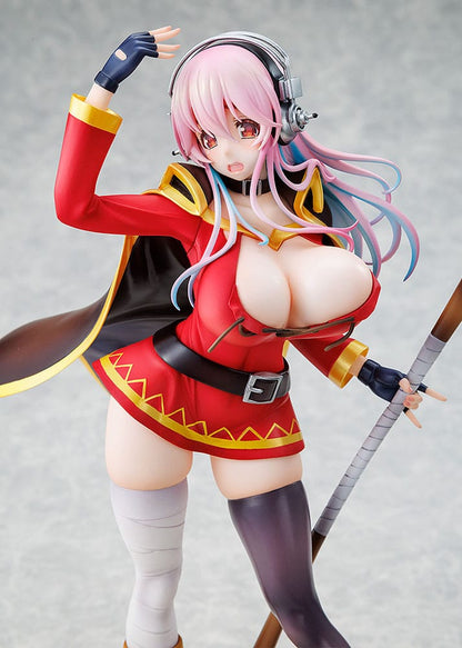 Super Sonico x Konosuba PVC Statue 1/7 Super Sonico Megumin samarbejde Ver. 25 cm