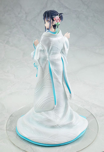 Rascal drømmer ikke om en kaninpige Senpai-statue 1/7 Mai Sakurajima White Kimono Ver. 23 cm