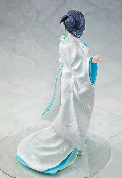 Rascal drømmer ikke om en kaninpige Senpai-statue 1/7 Mai Sakurajima White Kimono Ver. 23 cm