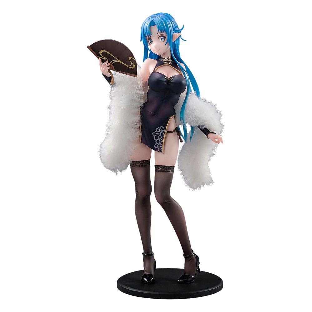 Estatua de PVC Sword Art Online 1/7 Asuna Undine vestido chino Ver. 23cm