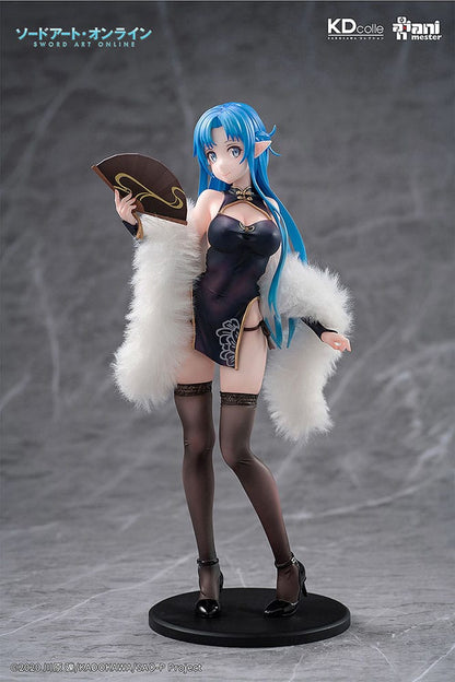 Estatua de PVC Sword Art Online 1/7 Asuna Undine vestido chino Ver. 23cm