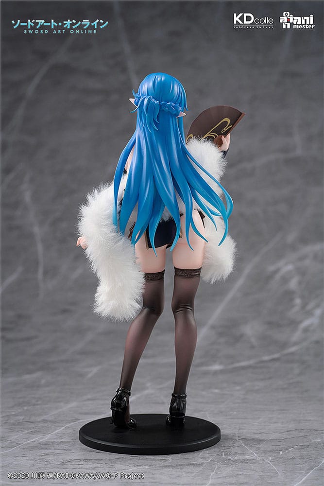 Estatua de PVC Sword Art Online 1/7 Asuna Undine vestido chino Ver. 23cm