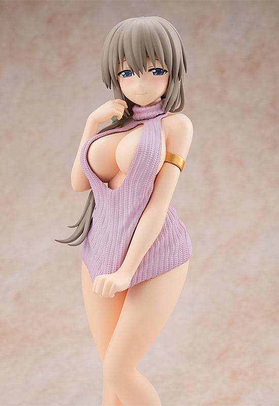 ¡Uzaki-chan quiere pasar el rato! Estatua de PVC 1/7 Tsuki Uzaki Sugoi Knitwear ver. 20 cm