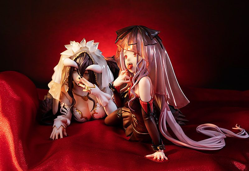 Overlord IV PVC Statues 1/7 Albedo & Shalltear: Bride Ver. 9 - 11 cm