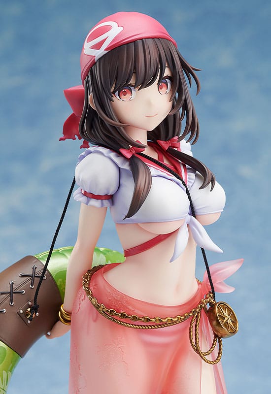 Kono Subarashii Sekai ni Shukufuku wo! Statue 1/7 Yunyun Light Novel Cosplay On The Beach Ver. 25 cm