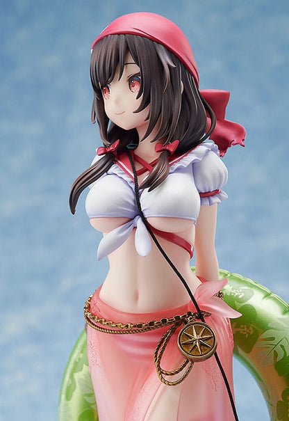 Kono Subarashii Sekai ni Shukufuku wo! Statue 1/7 Yunyun Light Novel Cosplay On The Beach Ver. 25 cm