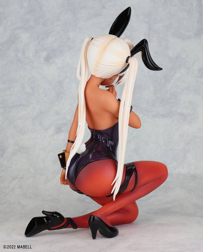 Original karakterstatue 1/5 Neala Black Rabbit Illustration af Majo 19 cm