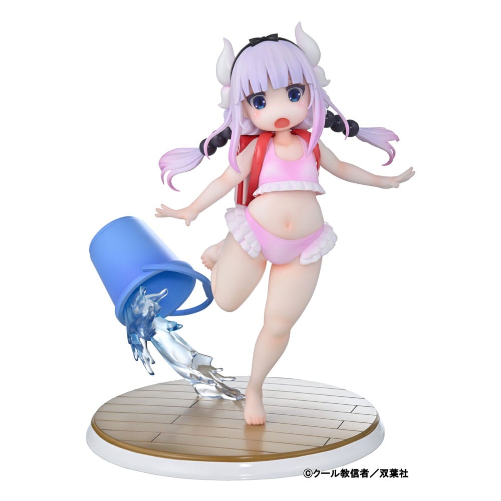 Mishiranu Joshikousei Ni Kankinsareta Mangaka Ingen Hanashi PVC -statue 1/6 Kanna Kamui badedragt i huset Ver. (RUN-RUN) 20 cm