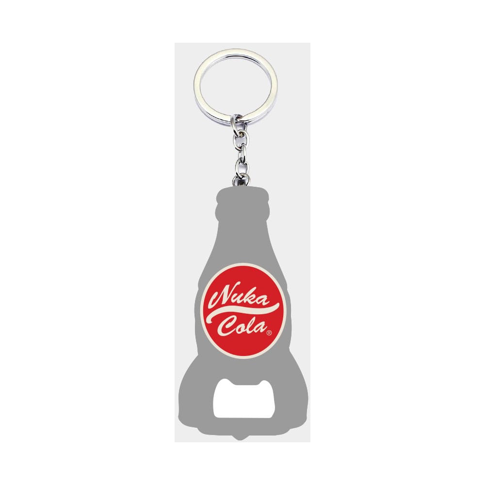 Keychain Fallout avec ouvre-bouteille Nuka Cola Logo