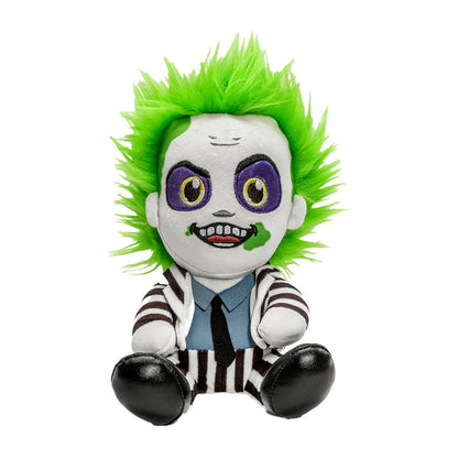 Beetlejuice Phunny Plush Figur Beetlejuice sittende med stripet antrekk 18 cm