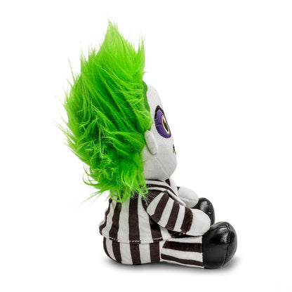 Beetlejuice Phunny Plush Figur Beetlejuice sittende med stripet antrekk 18 cm