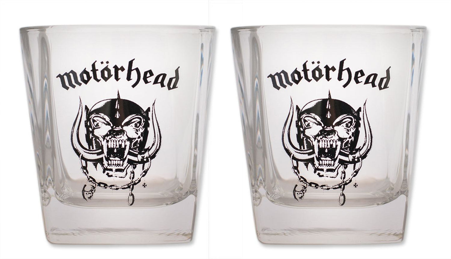 Motorhead Whiskey Shot Glasses 2-Pack