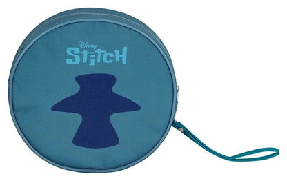 Lilo & Stitch Jumbo Makyaj Çantası Yüz Mavi