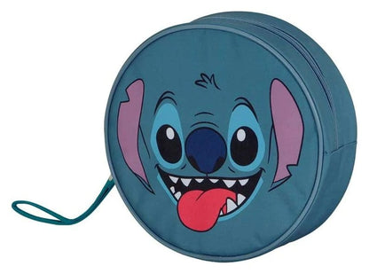 Borsa da toilette Jumbo Lilo & Stitch Face Blu