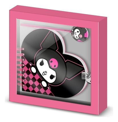 Hello Kitty Notitieboekje met Pen Cadeauset Kuromi Chessy