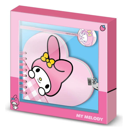 Hello Kitty Notesbog med Pen Gavesæt My Melody