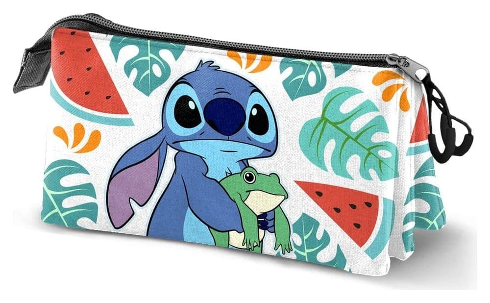 Lilo & Stitch Triple Penalhus Frog Multicolour