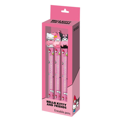 Sanrio Erasable Gel Penns 3-Pack