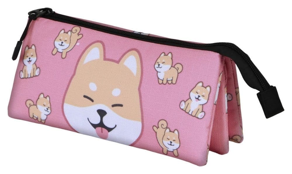 Oh mio papà! Astuccio triplo Shiba Rosa