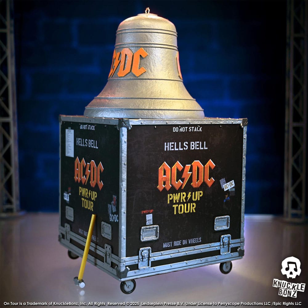 AC/DC Rock Ikonz On Tour Statua PWR UP Tour Hells Bell
