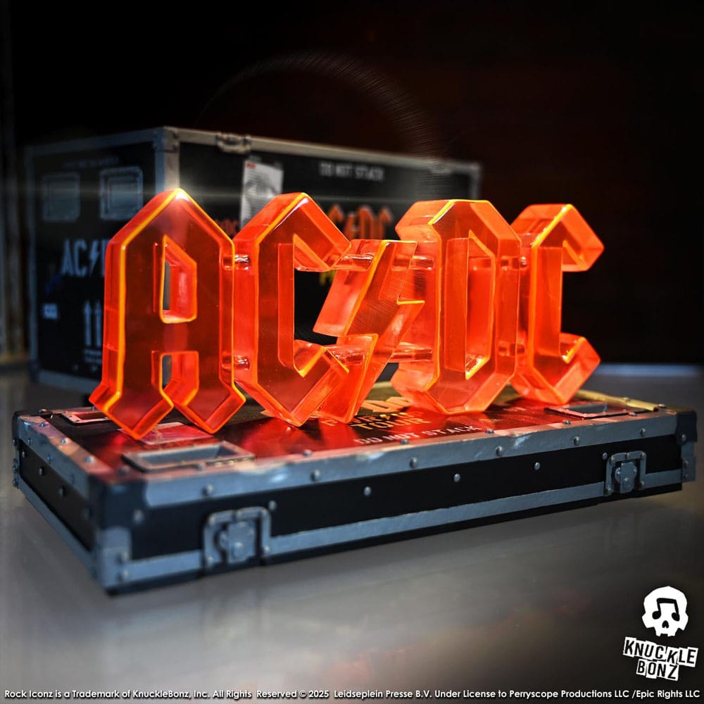 AC/DC Rock Ikonz On Tour Statua PWR UP Tour Road Case