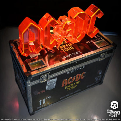 AC/DC Rock Ikonz On Tour Statua PWR UP Tour Road Case