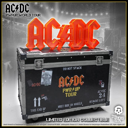 AC/DC Rock Ikonz On Tour Statua PWR UP Tour Road Case