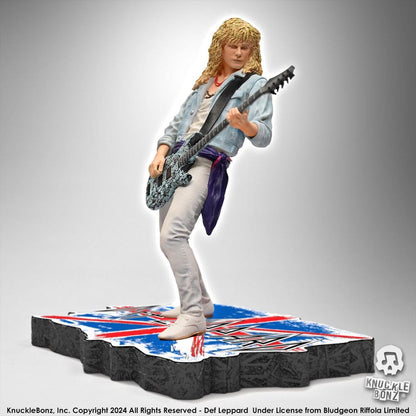 Def Leppard Rock Iconz standbeeld Rick Savage 24 cm