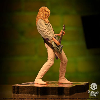 Def Leppard Rock Iconz standbeeld Rick Savage 24 cm