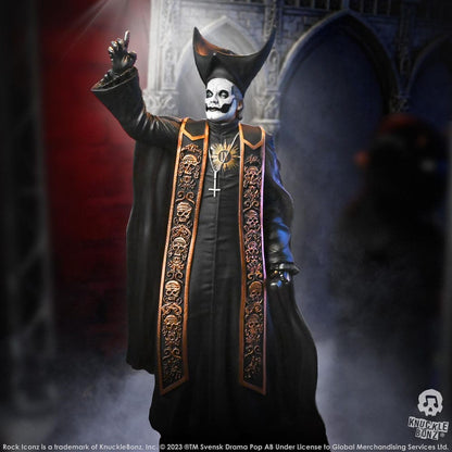 Ghost Rock Iconz Statue 1/9 Papa Emeritus IV (Black Robes) 22 cm