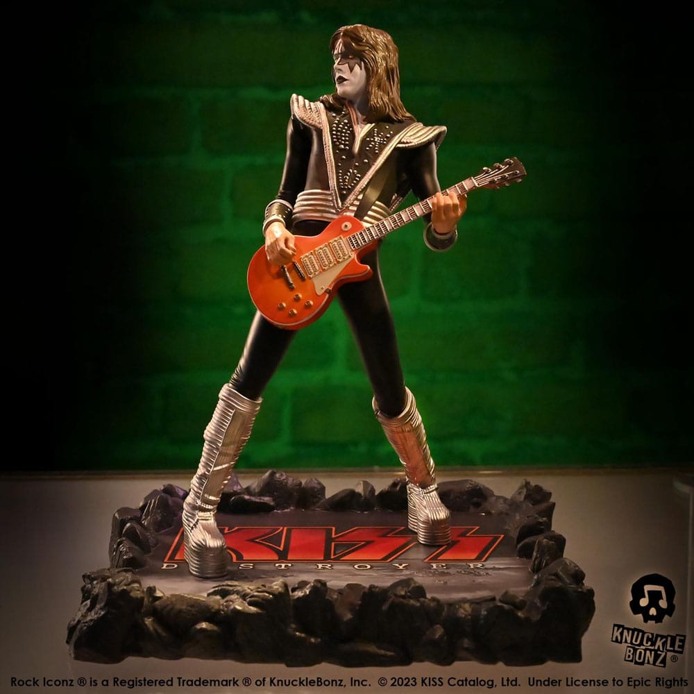 Kiss Rock Iconz Statue Spaceman (Destroyer) 22 cm