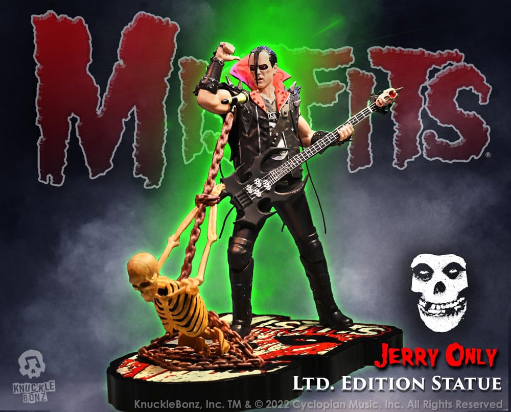 Misfits rock iconz heykeli Jerry sadece 23 cm
