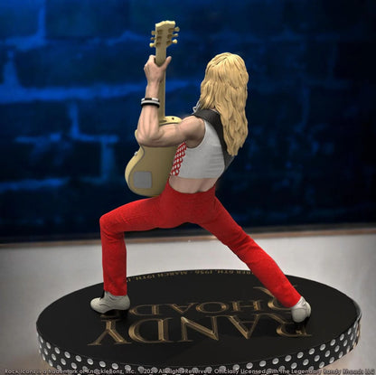 Estatua Randy Rhoads IV Rock Iconz Los primeros años Versión roja 24 cm
