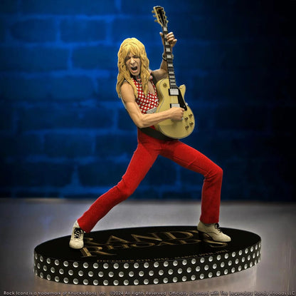 Estatua Randy Rhoads IV Rock Iconz Los primeros años Versión roja 24 cm