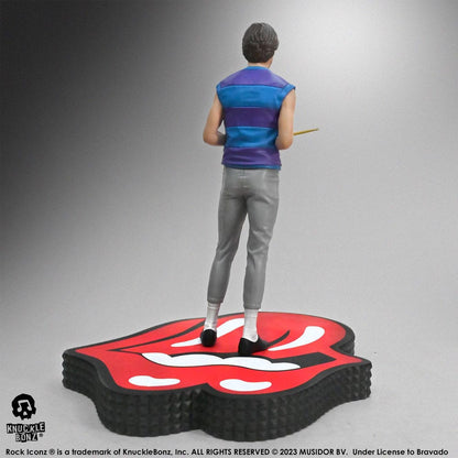 Die Rolling Stones Rock Iconz Statue Charlie Watts (Tattoo You Tour 1981) 22 cm