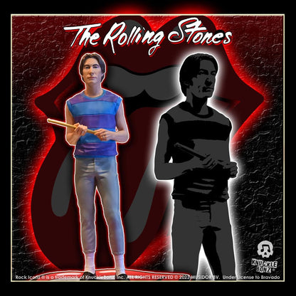Die Rolling Stones Rock Iconz Statue Charlie Watts (Tattoo You Tour 1981) 22 cm