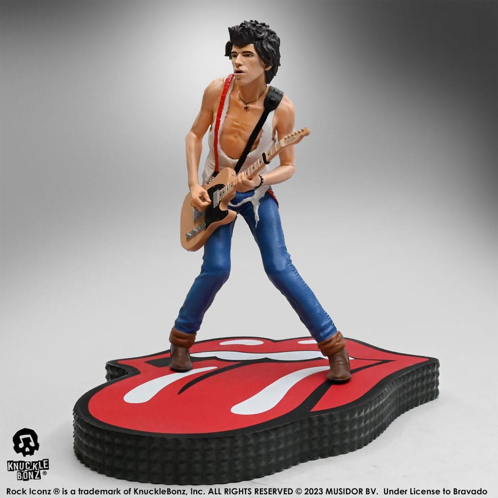 Rolling Stones Rock Iconz Statue Keith Richards (Tattoo You Tour 1981) 22 cm