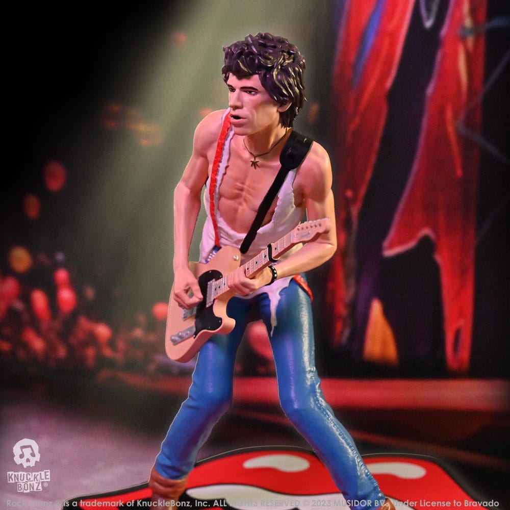 Rolling Stones Rock Iconz Statue Keith Richards (Tattoo You Tour 1981) 22 cm