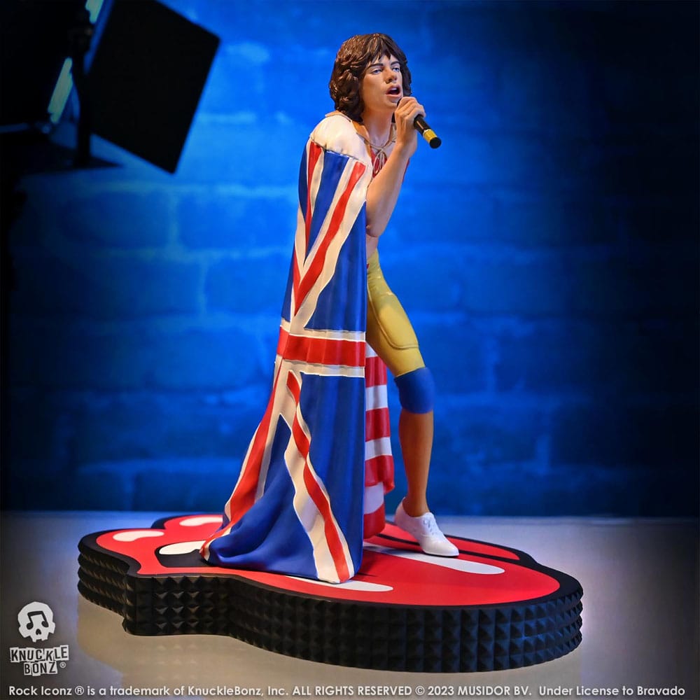 Rolling Stones Rock Iconz Statue Mick Jagger (Tattoo You Tour 1981) 22 cm