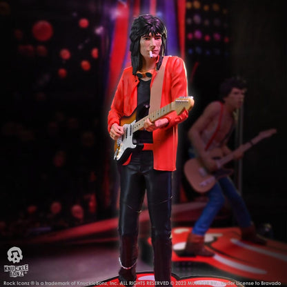 Die Rolling Stones Rock Iconz Statue Ronnie Wood (Tattoo You Tour 1981) 22 cm