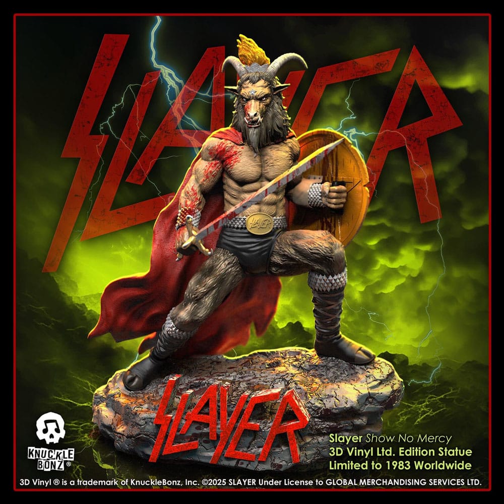 Slayer 3D Vinyl Statue Show No Mercy Minotaurus 22 cm