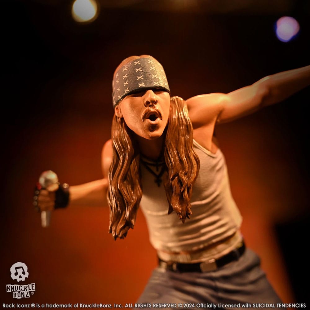 Tendencias suicidas Rock Iconz Estatua Mike Muir 22 cm
