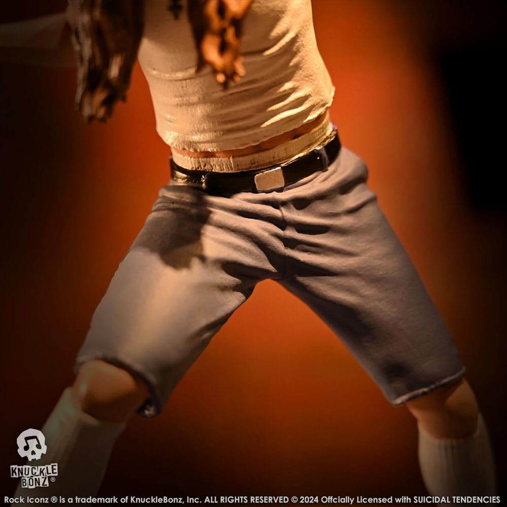 Tendencias suicidas Rock Iconz Estatua Mike Muir 22 cm